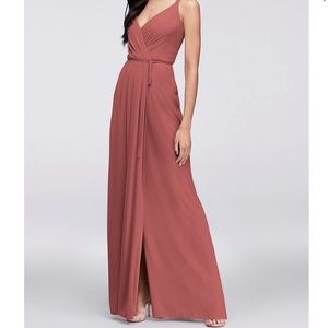 Bridesmaids Dress - DB Georgette Wrap